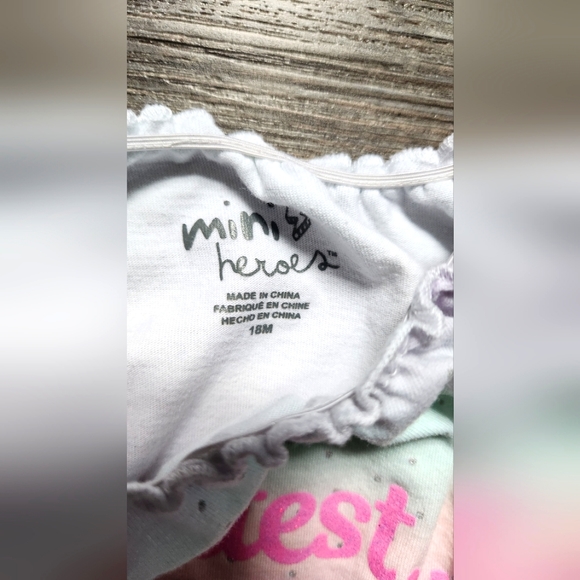 Mini Heroes Mermaid Romper with matching headband - Picture 5 of 6